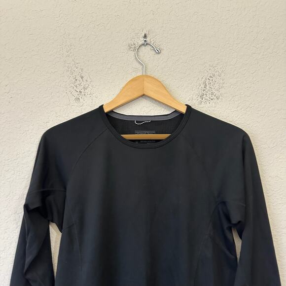PATAGONIA Capilene Baselayer Top Black Midweight Polartec Performance - Picture 3 of 10